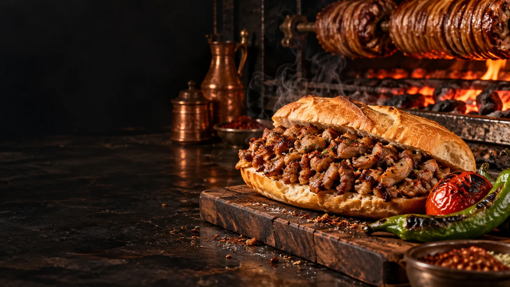 Köz ateşinde hazırlanmış Dr. Kokoreç